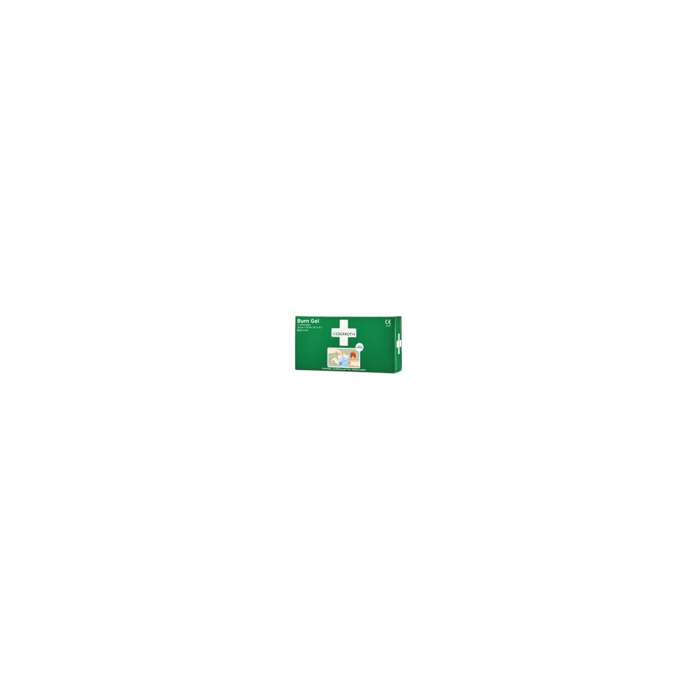 Produktbild för Burn Gel kompress Cederroth, 10 x 10 cm, förpackning med 2 s...