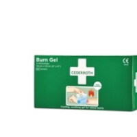 Produktbild för Burn Gel kompress Cederroth, 10 x 10 cm, förpackning med 2 s...