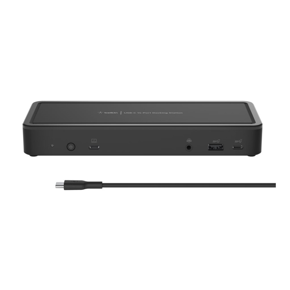 Produktbild för Belkin - dockningsstation - USB-C - 2 x DP, 2 x HDMI, USB-C - 1GbE