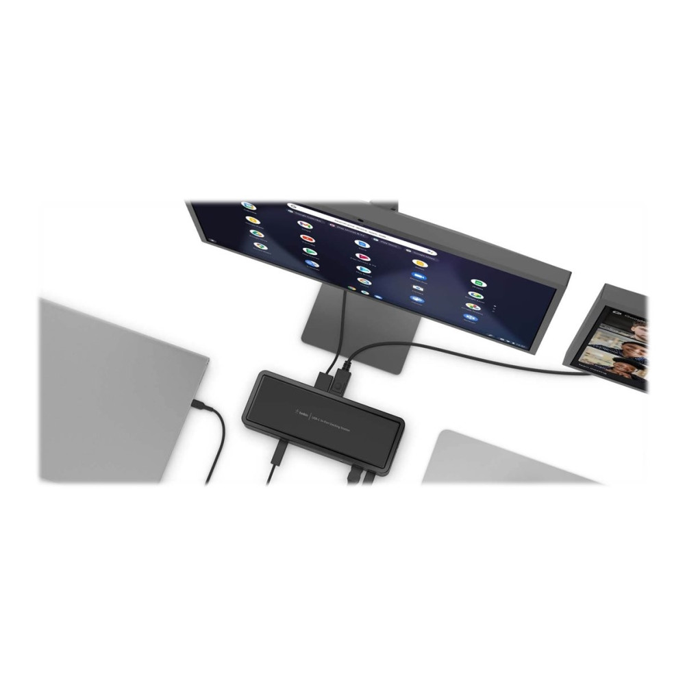 Produktbild för Belkin - dockningsstation - USB-C - 2 x DP, 2 x HDMI, USB-C - 1GbE