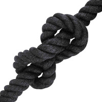 Produktbild för Juterep 30 Svart 100% Tossa jute