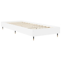 Produktbild för Sängram Vit 80 x 200 cm Konstruerat trä