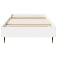 Produktbild för Sängram Vit 80 x 200 cm Konstruerat trä
