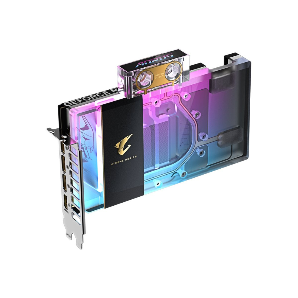 Produktbild för AORUS GeForce RTX 5080 XTREME WATERFORCE WB 16G - OC Edition - grafikkort - GeForce RTX 5080 - 16 GB