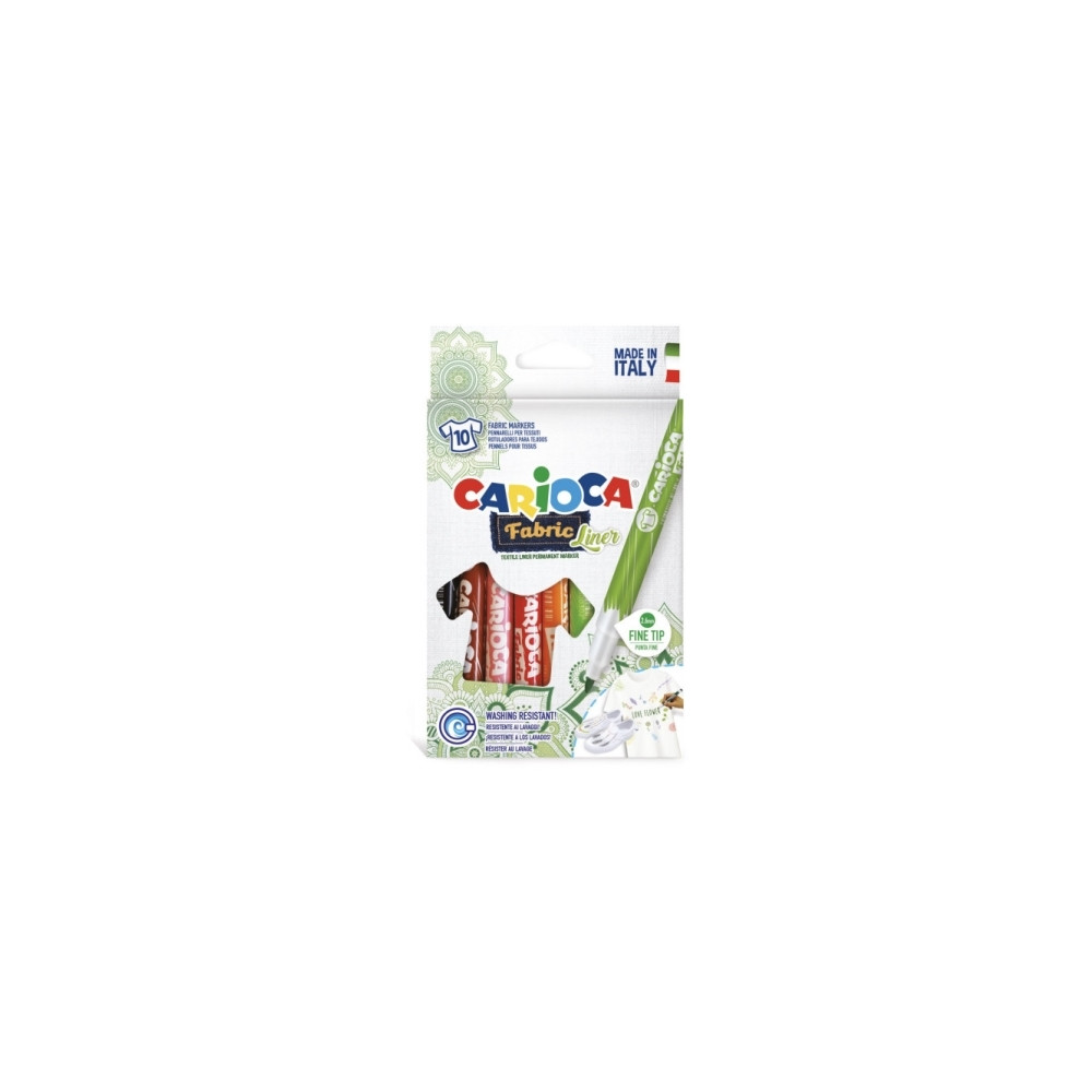 Produktbild för Carioca 42909, 10 färger, 2,6 mm, 10 styck, Upphängbar förpa...