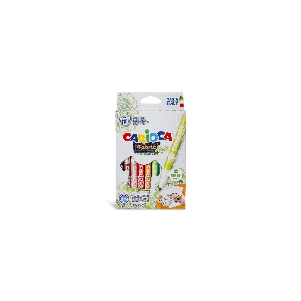Produktbild för Carioca 42909, 10 färger, 2,6 mm, 10 styck, Upphängbar förpa...