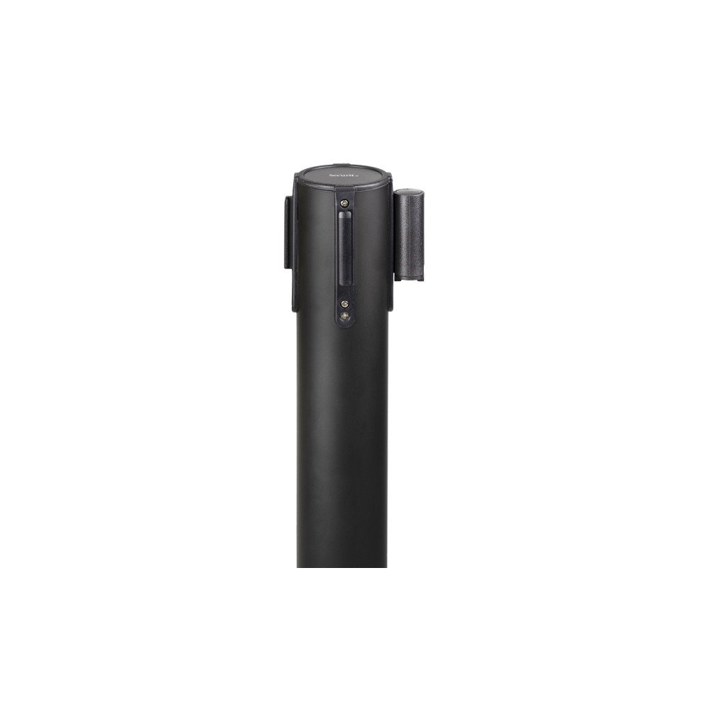 Produktbild för Securit® budget avspärrningsset med indrag, 2 stolpar 2 m sv...