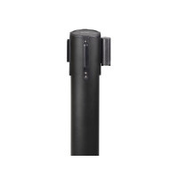 Produktbild för Securit® budget avspärrningsset med indrag, 2 stolpar 2 m sv...