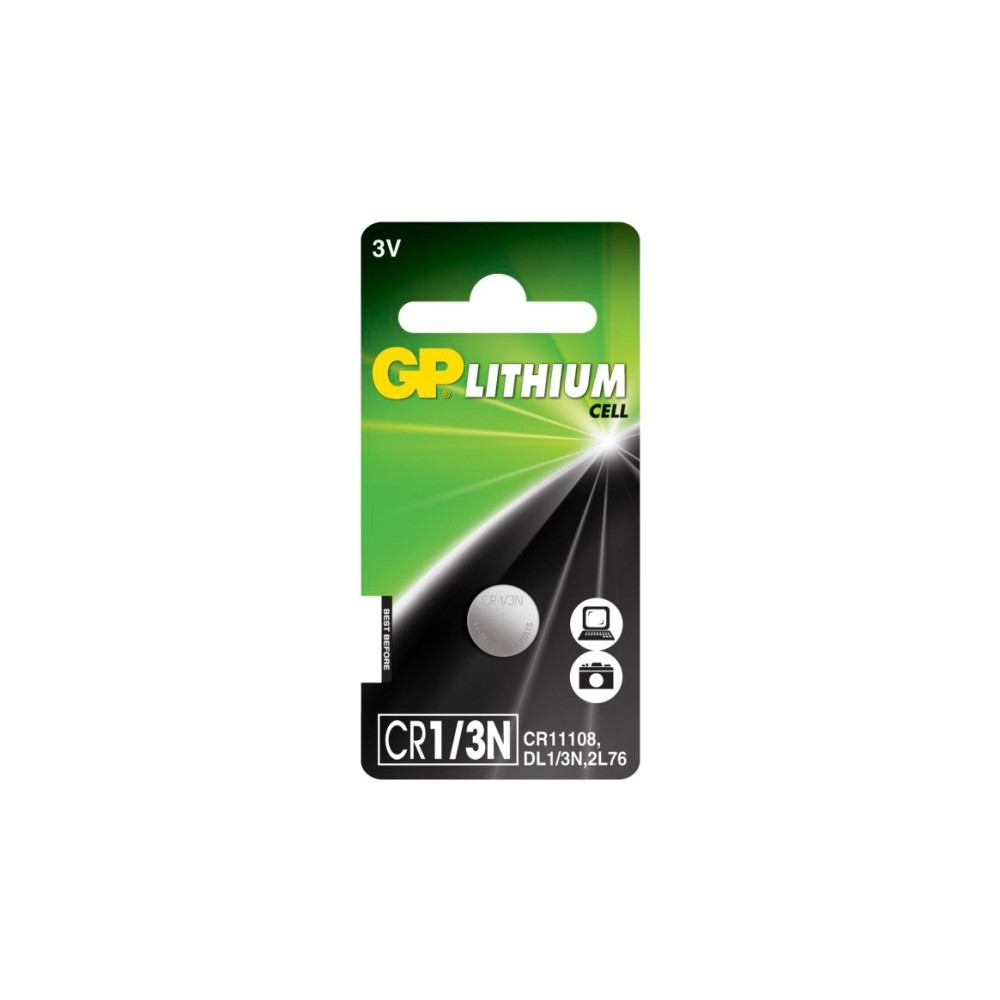 Produktbild för GP Lithium Coin batteri x CR1/3N - Li