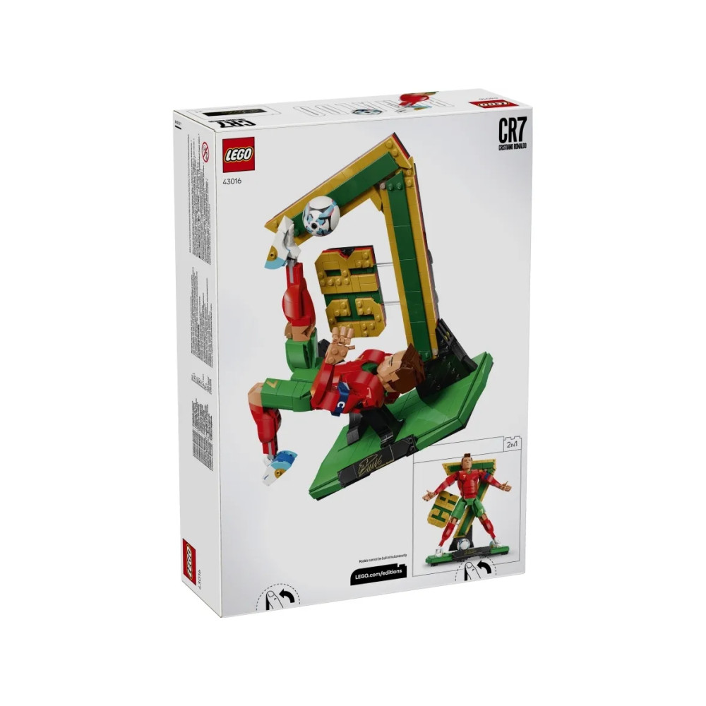 Produktbild för LEGO Editions Football 43016 Cristiano Ronaldo – fotbollsleg...