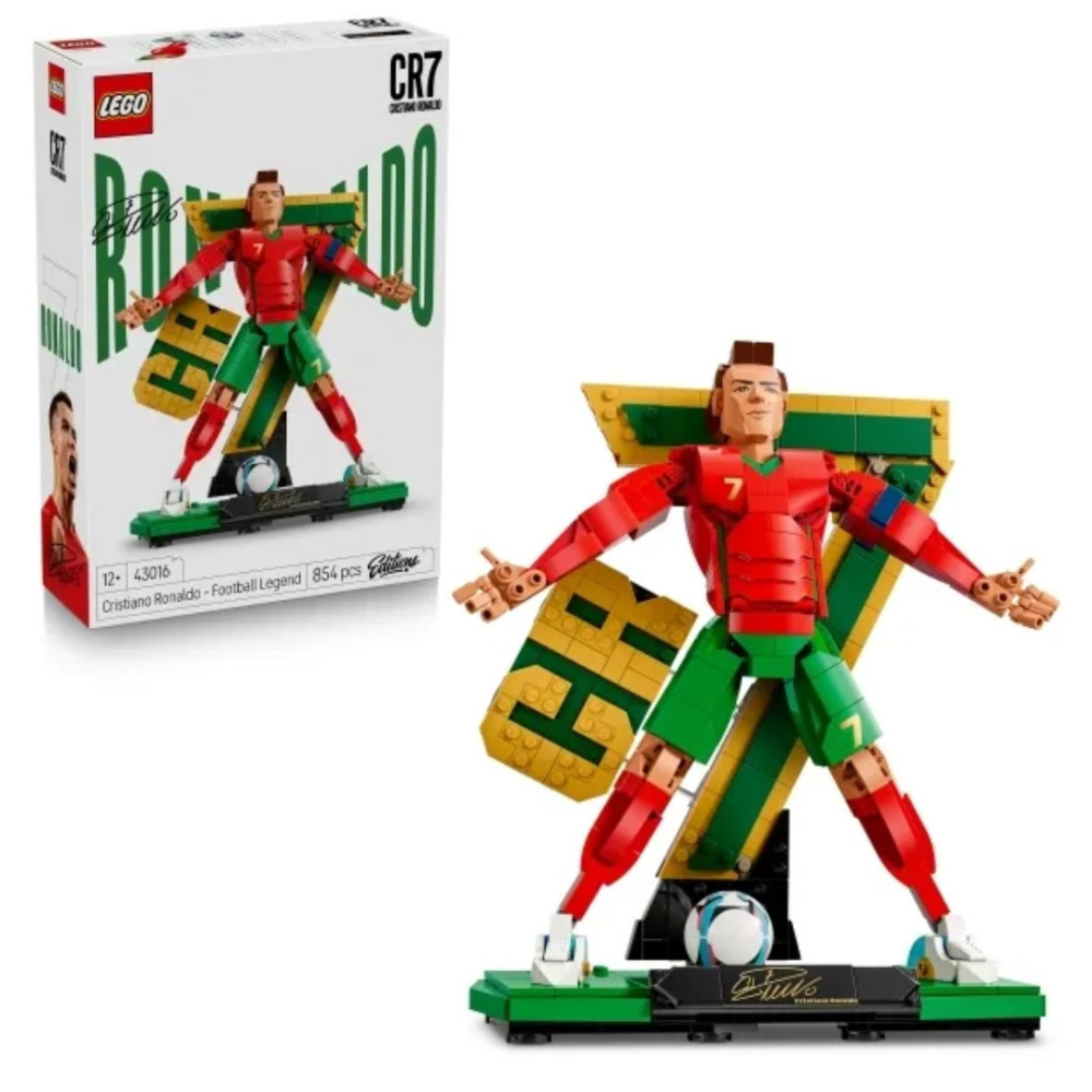 Produktbild för LEGO Editions Football 43016 Cristiano Ronaldo – fotbollsleg...