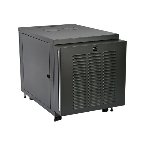 Eaton Corporation Eaton Tripp Lite Series SmartRack 12U Mid-Depth Rack Enclosure Cabinet for Harsh Environments, 230V - rack - 12U