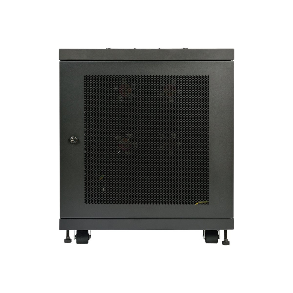 Produktbild för Eaton Tripp Lite Series SmartRack 12U Mid-Depth Rack Enclosure Cabinet for Harsh Environments, 230V - rack - 12U