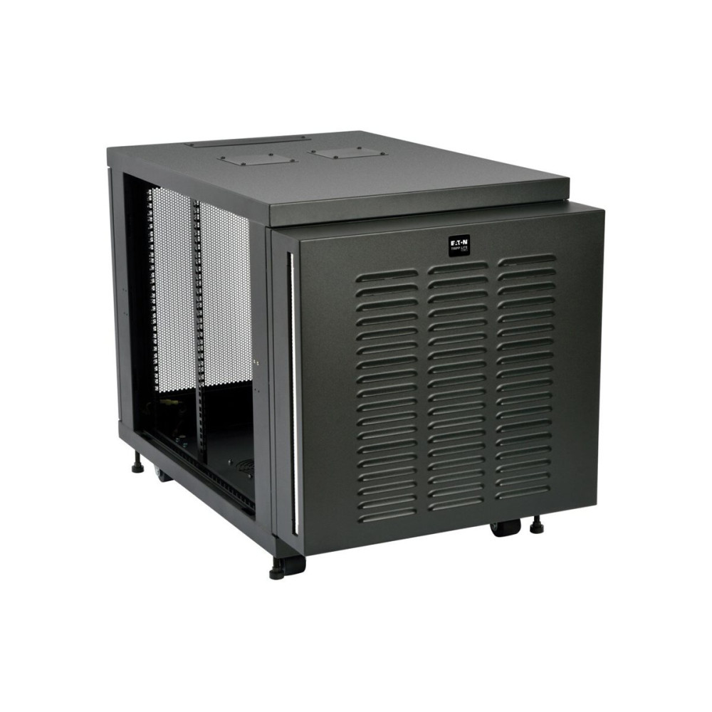 Produktbild för Eaton Tripp Lite Series SmartRack 12U Mid-Depth Rack Enclosure Cabinet for Harsh Environments, 230V - rack - 12U