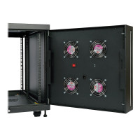 Produktbild för Eaton Tripp Lite Series SmartRack 12U Mid-Depth Rack Enclosure Cabinet for Harsh Environments, 230V - rack - 12U