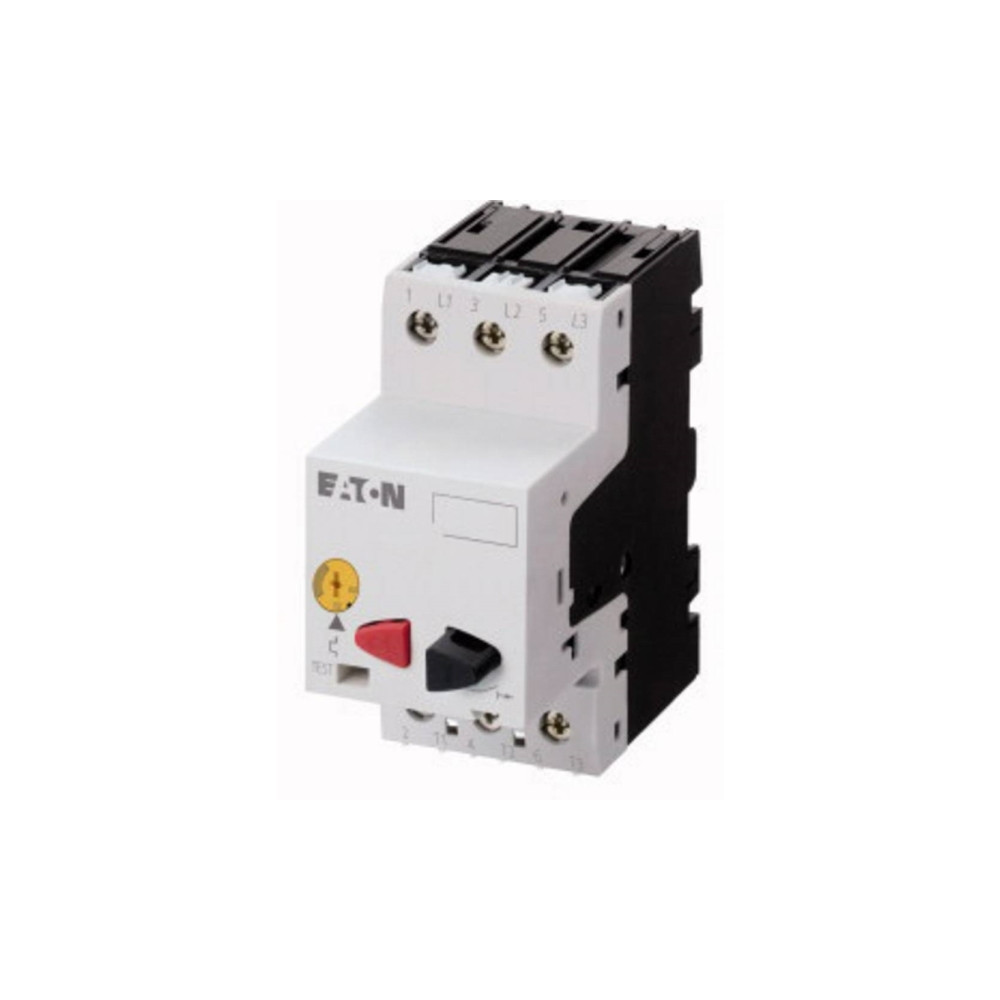 Produktbild för EATON motorskyddsbrytare 1A PKZM01-1 0,25kW/400V tryckutlösn...