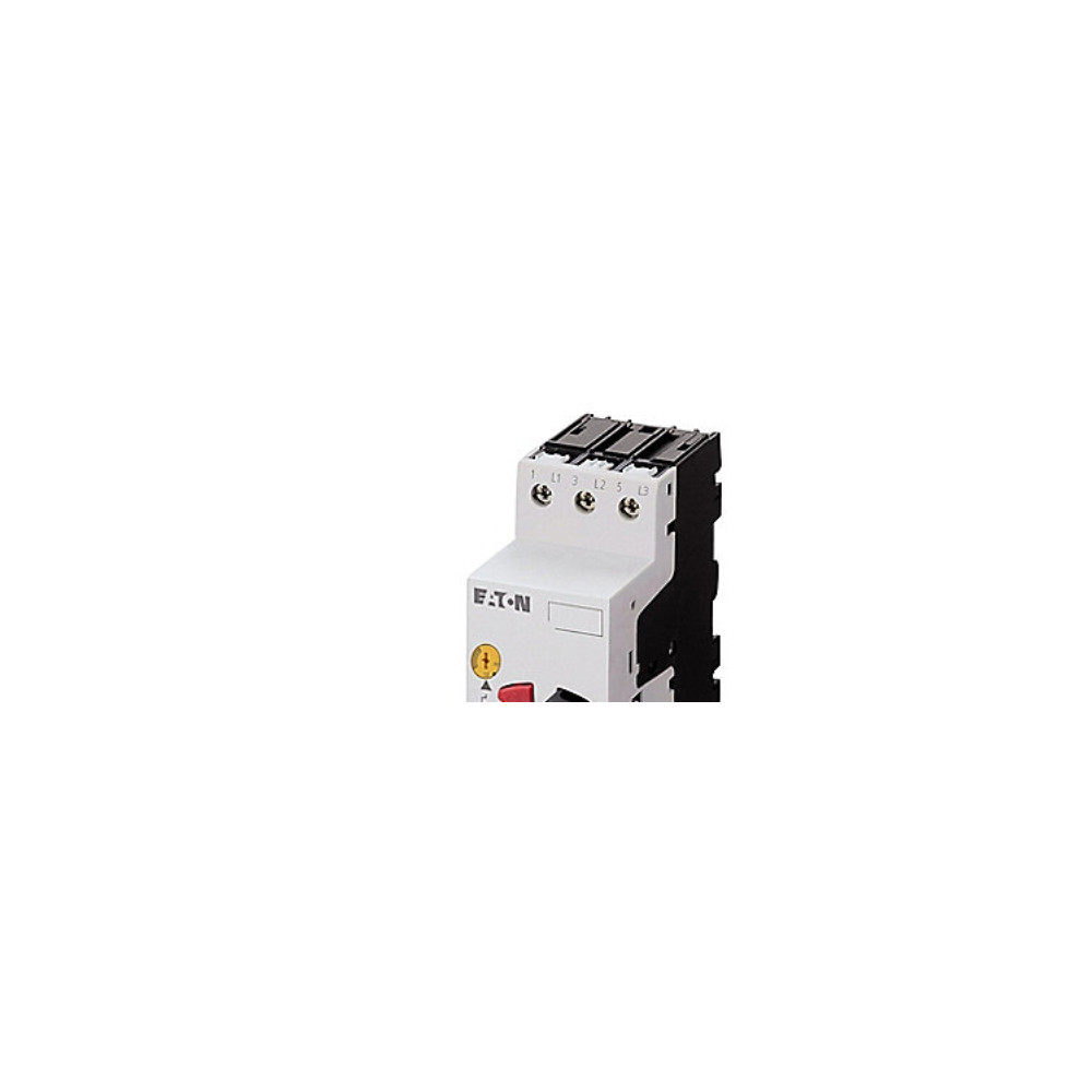Produktbild för EATON motorskyddsbrytare 1A PKZM01-1 0,25kW/400V tryckutlösn...