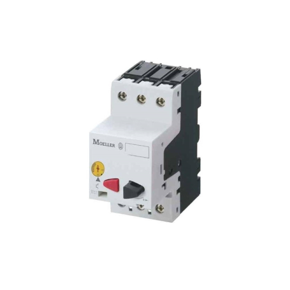 Produktbild för EATON motorskyddsbrytare 1A PKZM01-1 0,25kW/400V tryckutlösn...