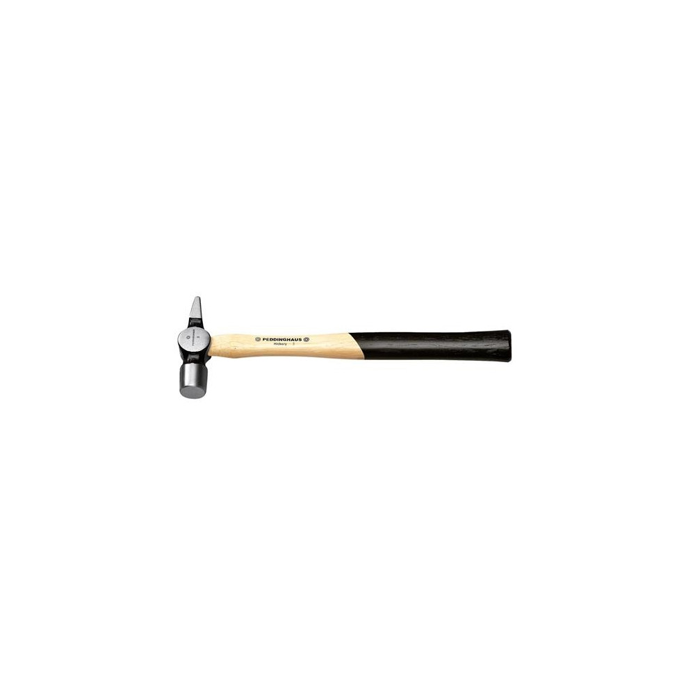 Produktbild för Peddinghaus bänk-/hammare hickory m/ rund plan och pen, 175...