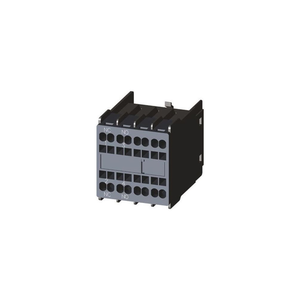 Produktbild för Siemens hjältbrytarkontaktblock 1 slutande + 1 brytande (3RH...
