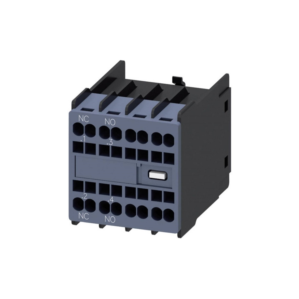 Produktbild för Siemens hjältbrytarkontaktblock 1 slutande + 1 brytande (3RH...