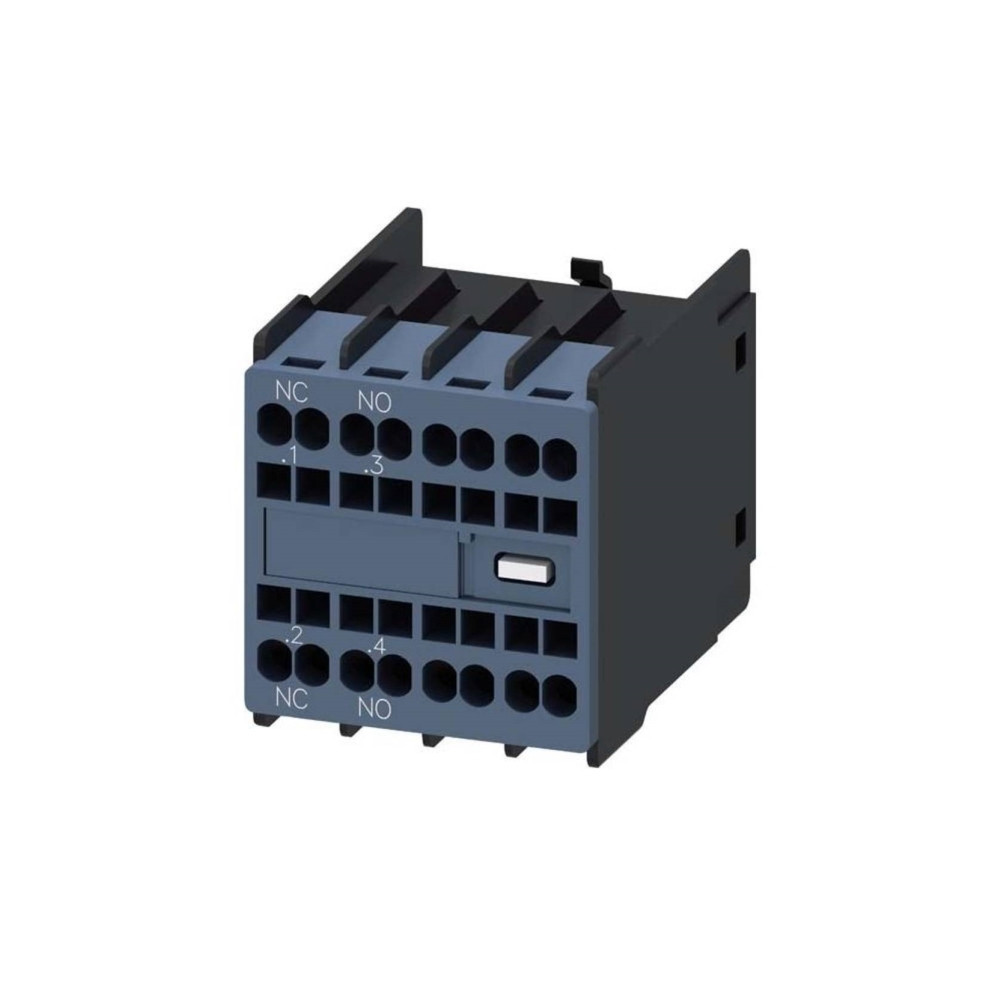 Produktbild för Siemens hjältbrytarkontaktblock 1 slutande + 1 brytande (3RH...