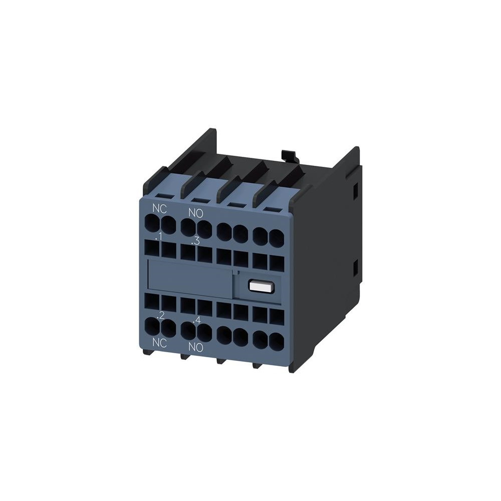 Produktbild för Siemens hjältbrytarkontaktblock 1 slutande + 1 brytande (3RH...