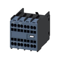 Produktbild för Siemens hjältbrytarkontaktblock 1 slutande + 1 brytande (3RH...