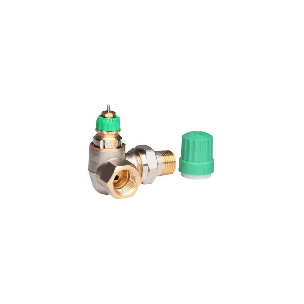 Produktbild för Danfoss RA-DV termostat-/radiatorventil 1/2" – tryckavlastan...