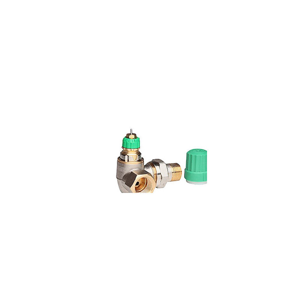 Produktbild för Danfoss RA-DV termostat-/radiatorventil 1/2" – tryckavlastan...