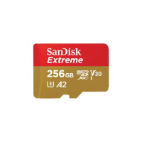 Produktbild för SanDisk Extreme - flash-minneskort - 256 GB - mikroSDXC UHS-I