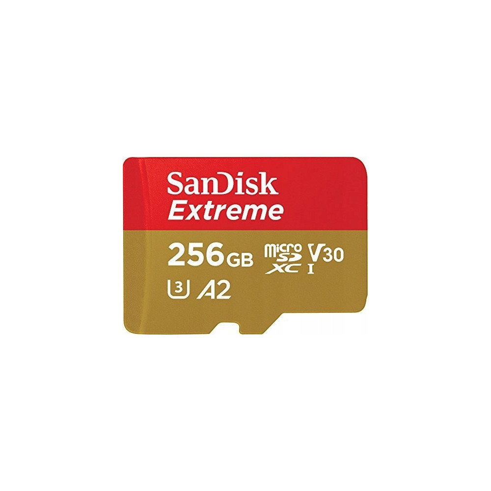 Produktbild för SanDisk Extreme - flash-minneskort - 256 GB - mikroSDXC UHS-I