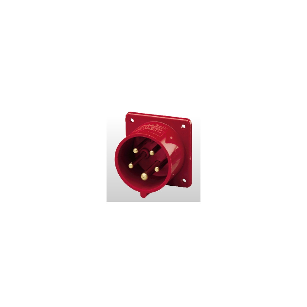 Produktbild för MENNEKES 1409, 5P, Röd, IP44, 400 V, 32 A, 50
