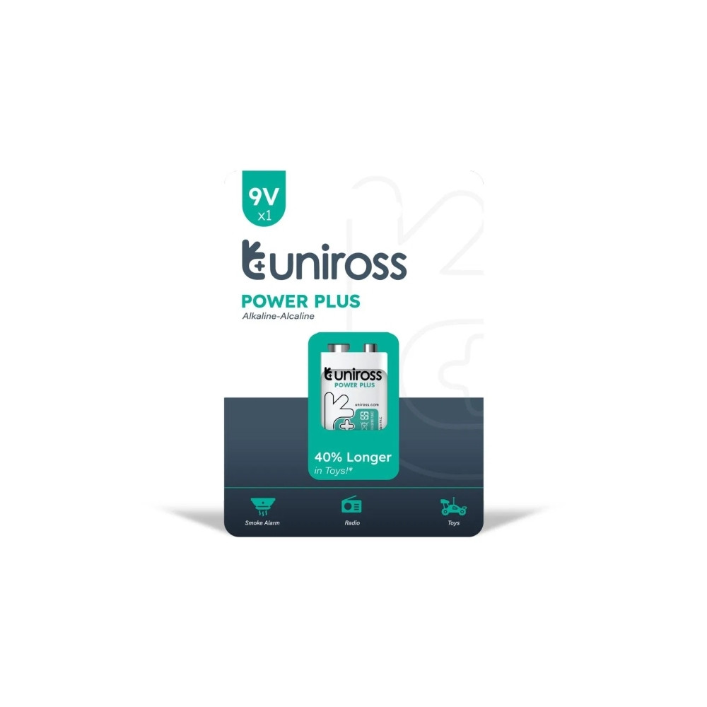 Produktbild för Power Plus Alkaline 6LR61 9V