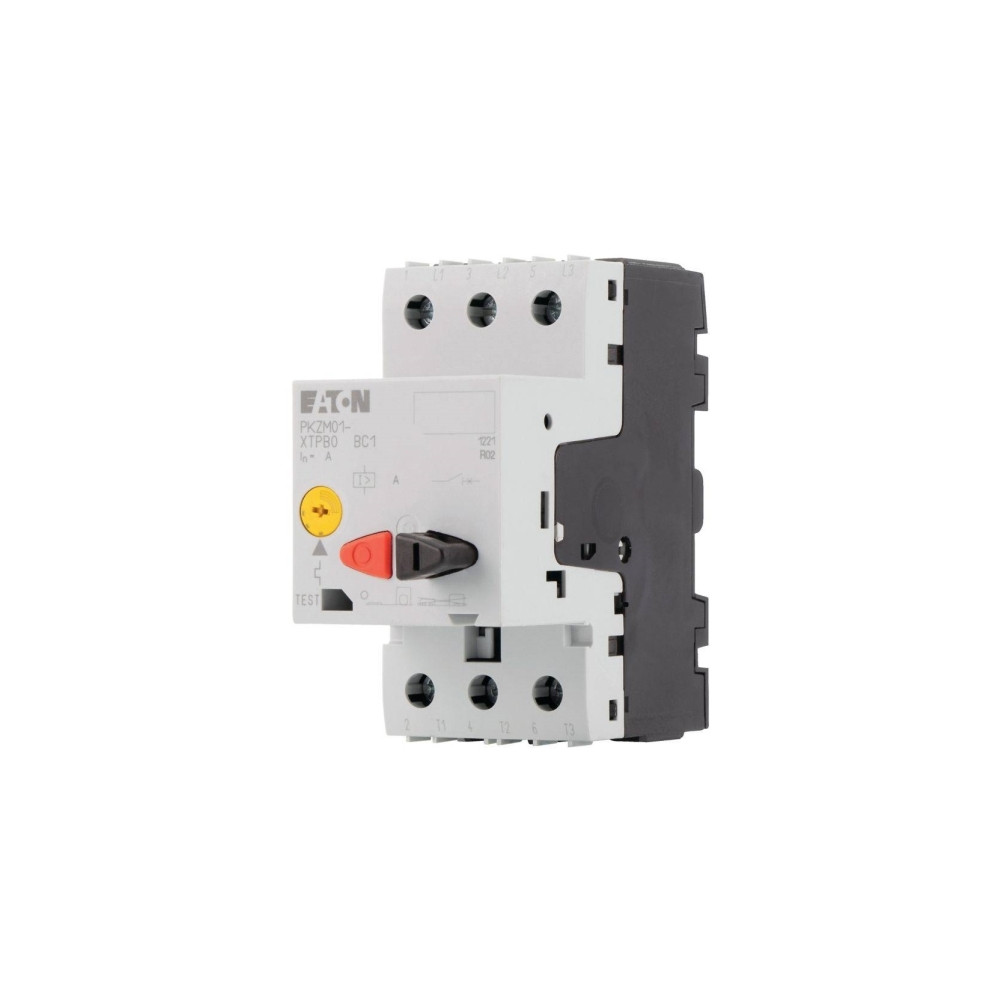 Produktbild för EATON motorskyddsbrytare 2,5A PKZM01-2,5 0,75kW/400V manövre...