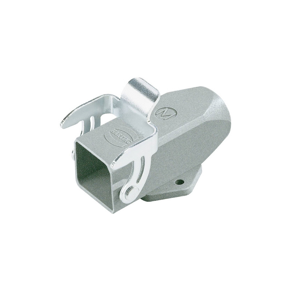 Produktbild för HARTING sockelhölje HAN 3 A med M20-anslutning metall, ytmon...