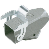 Produktbild för HARTING sockelhölje HAN 3 A med M20-anslutning metall, ytmon...