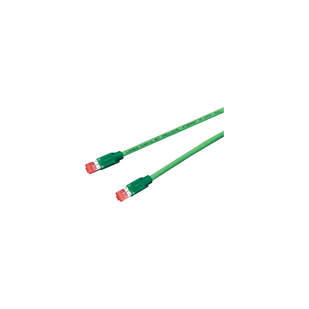 Produktbild för Siemens förkonfektionerad kabel 1 m 6XV1870-3QH10 (6XV18703Q...
