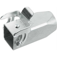 Produktbild för HARTING HAN 3 stiftsockel typ 6A med M20-anslutning metall E...