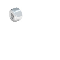 Produktbild för Broen omlöpare 1/2x10 mm förkromad