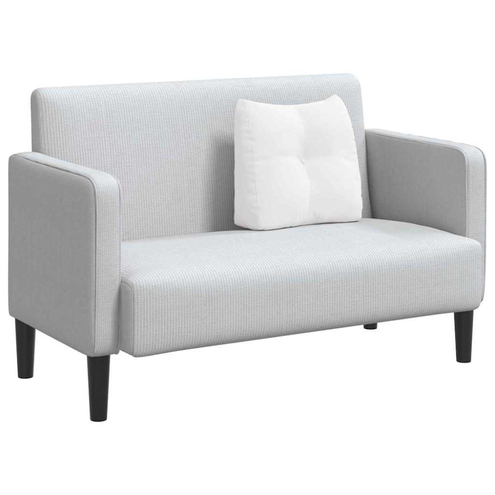 Produktbild för Ryggkudde Vit 45 x 24 x 50 cm tyg