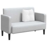 Produktbild för Ryggkudde Vit 45 x 24 x 50 cm tyg