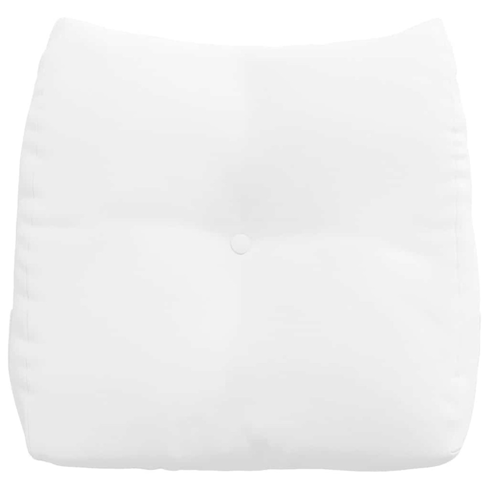 Produktbild för Ryggkudde Vit 45 x 24 x 50 cm tyg