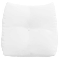 Produktbild för Ryggkudde Vit 45 x 24 x 50 cm tyg