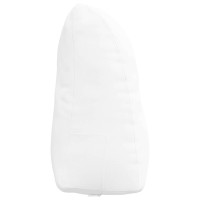 Produktbild för Ryggkudde Vit 45 x 24 x 50 cm tyg
