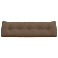 Produktbild för Ryggkudde Brun 160 x 24 x 50 cm tyg