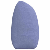 Produktbild för Ryggkudde Jeansblå 200 x 24 x 50 cm tyg