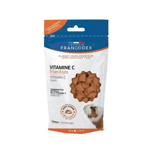 FRANCODEX FRANCODEX C-vitamin-godbitar till marsvin