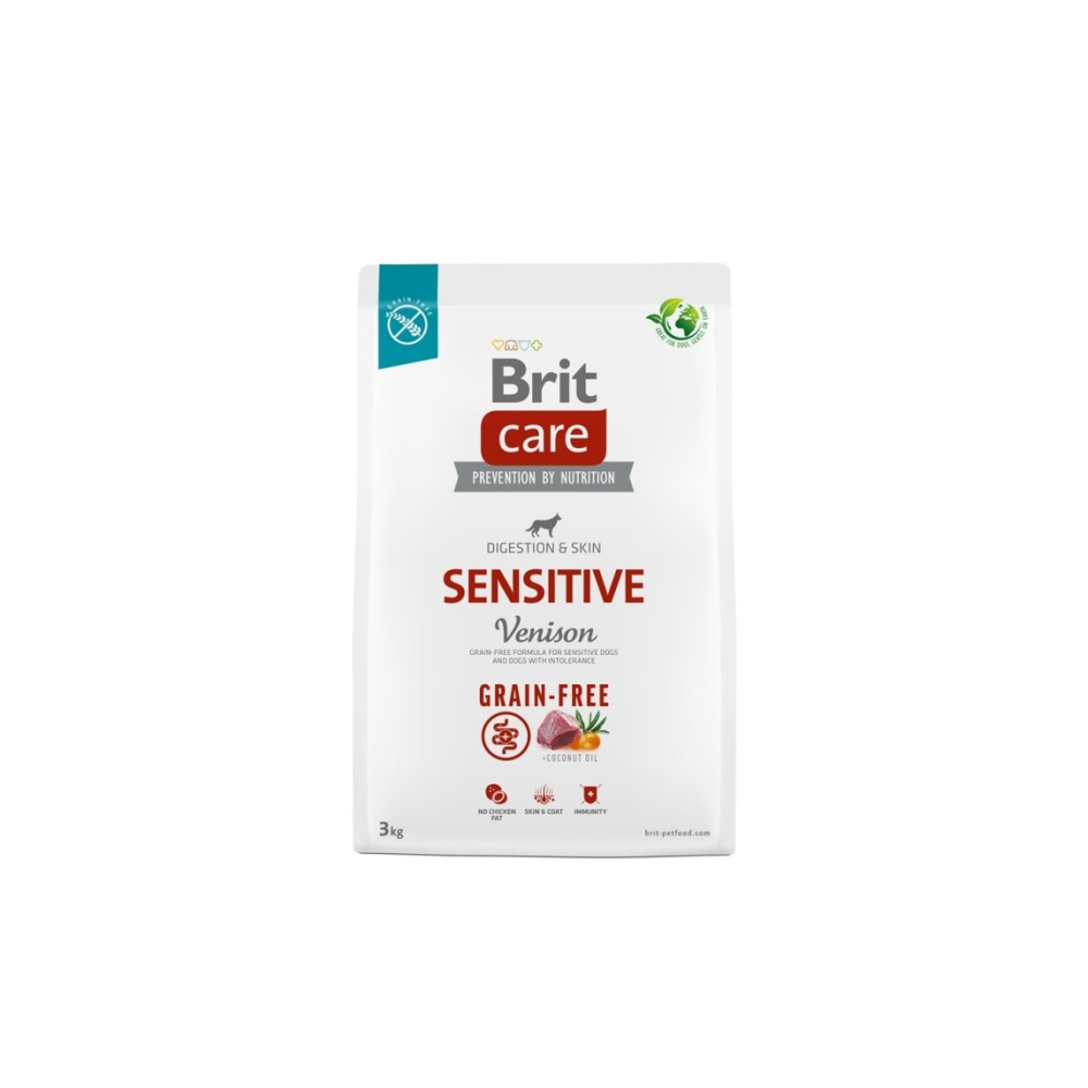 Produktbild för Brit Care torrfoder för hund Brit Care Sensitive Vilt & Pota...