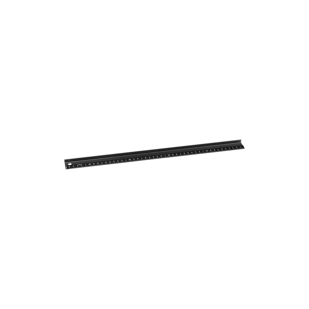 Produktbild för Dahle Schneidelineal 45 cm svart skärskydd halkskydd (76-106...